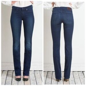 Henry & Belle Straight Leg Jeans Womens 28 Blue Super Stretch St Claire Casual